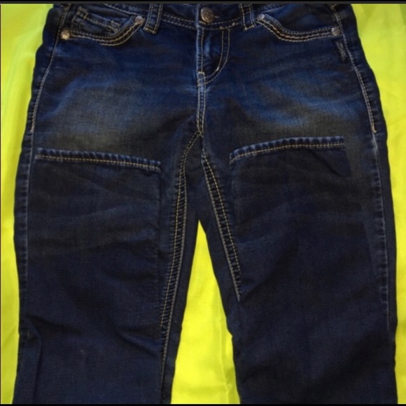 SILVER SUKI NEW SUKI PENCIL SKINNY JOGA JEAN Size 27βWX31βL - Picture 4 of 7